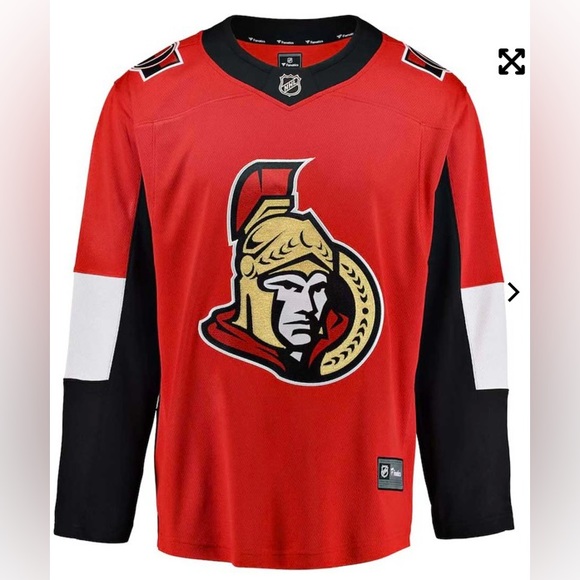 New With Tags Fanatics Ottawa Senators Youth L/XL Hockey Jersey - Picture 1 of 3